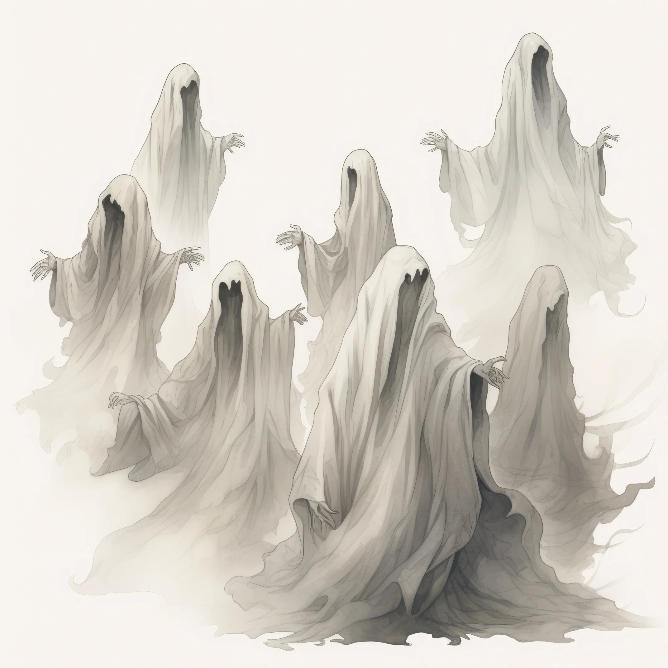 A group of ghosts (paitakuva)