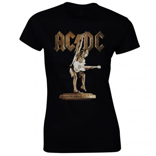 NAISTEN T-PAITA - STIFF UPPER LIP - AC/DC (LF8236)