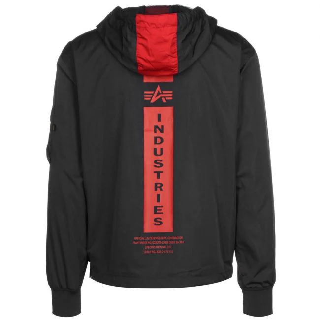 ALPHA - Defense Anorak - ANORAKKI MUSTA - Image 5