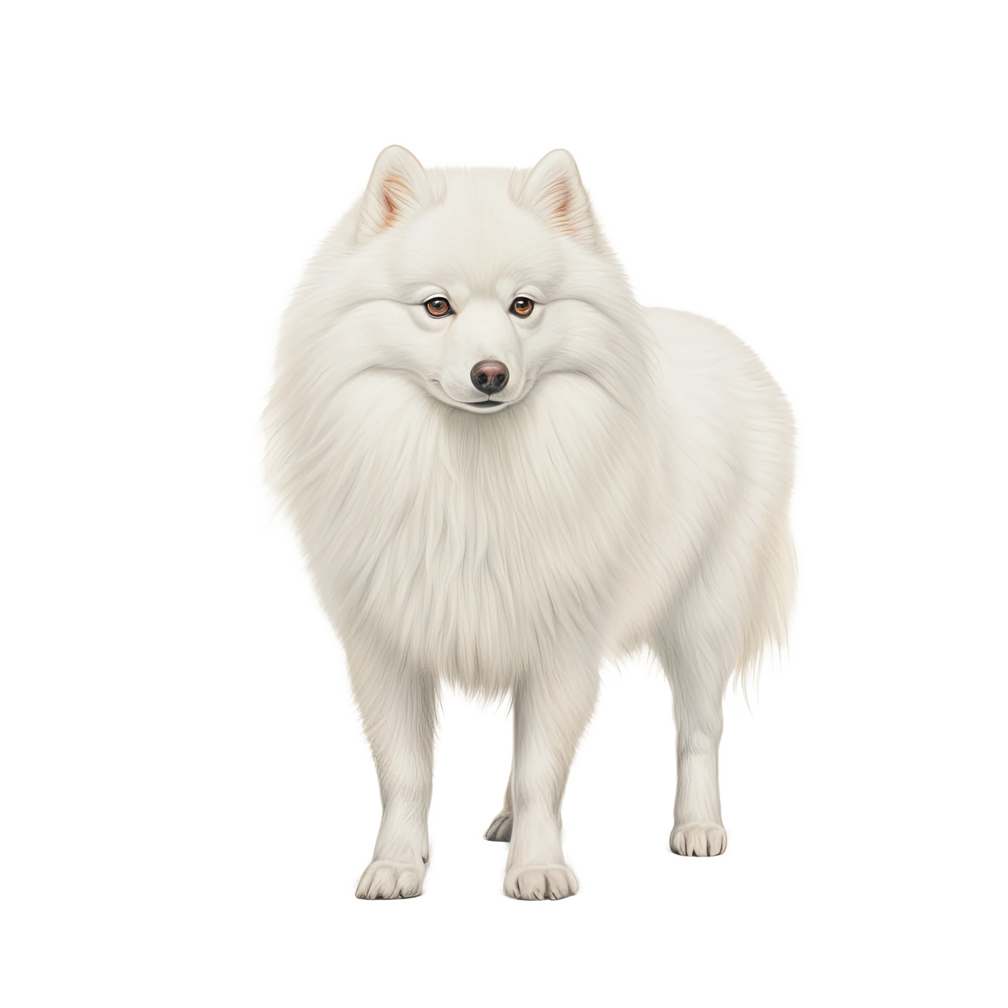 American Eskimo Dog / Amerikaneskimokoira DogBreeds 001