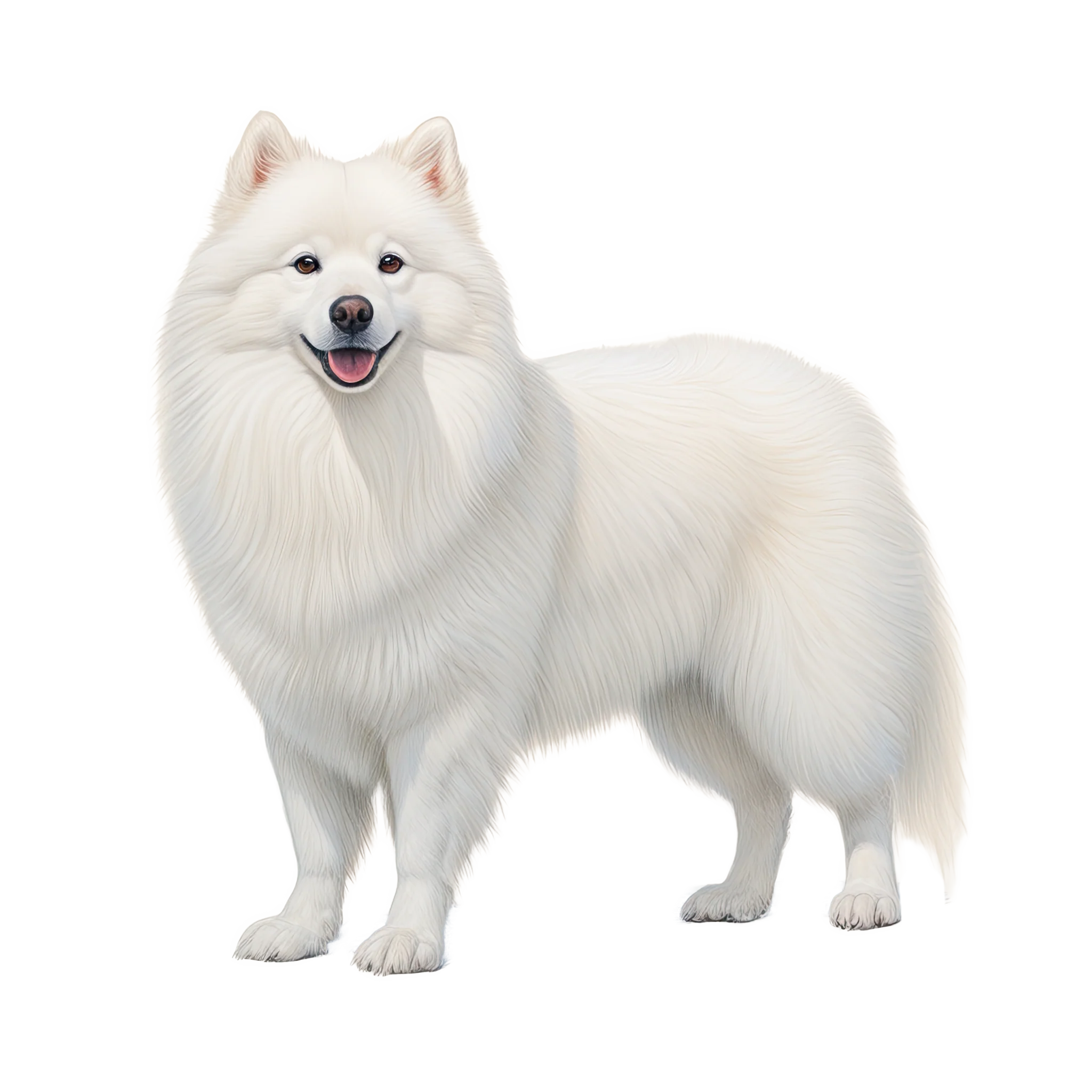 American Eskimo Dog / Amerikaneskimokoira DogBreeds 004