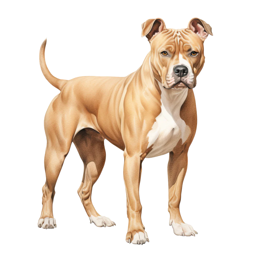 American Staffordshire Terrier / Amerikanstaffordshirenterrieri DogBreeds 007