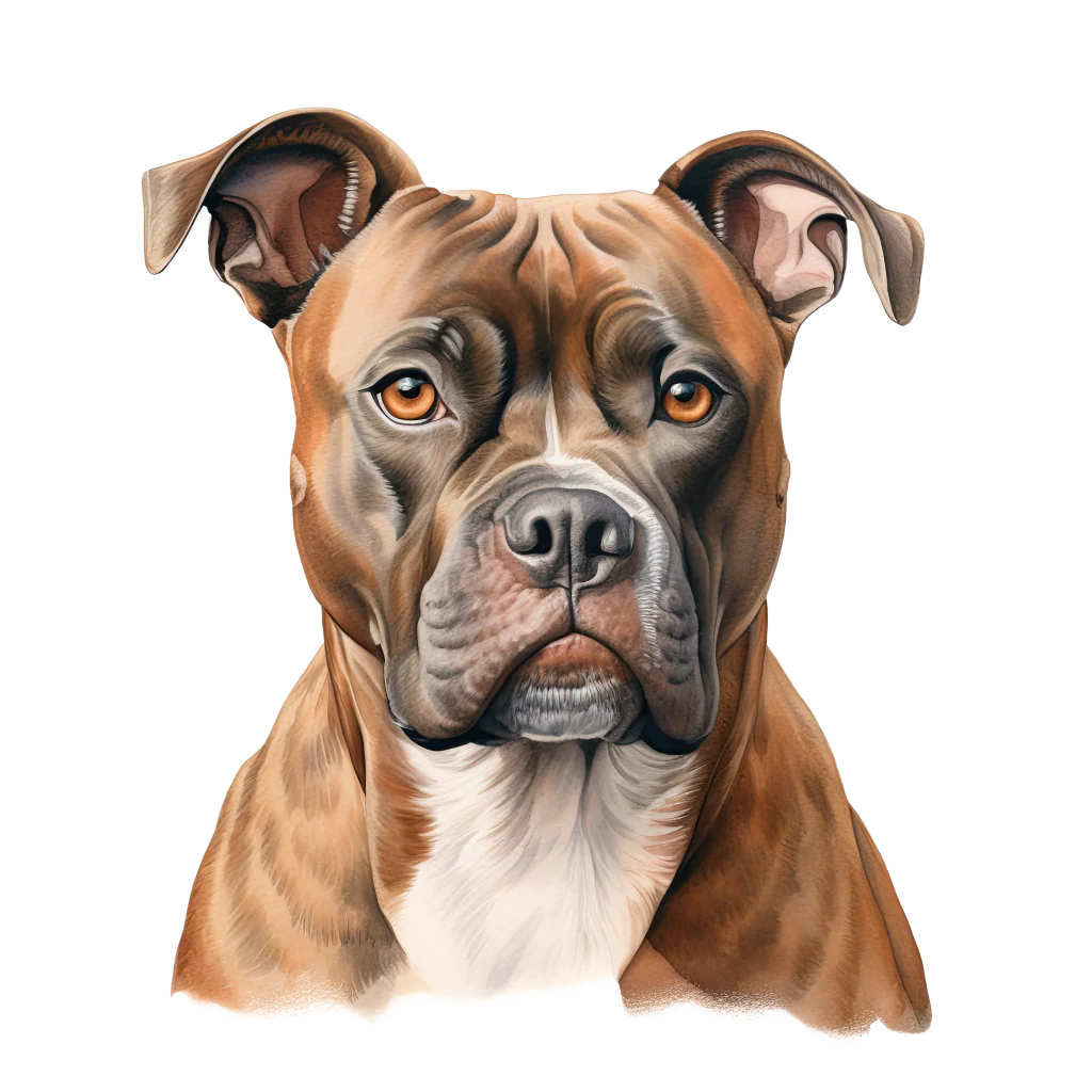 American Staffordshire Terrier / Amerikanstaffordshirenterrieri DogBreeds 015