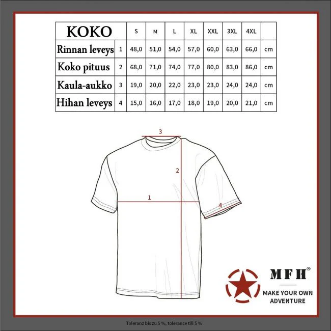 ARMY T-PAITA - red-camo (00131I) - Image 2