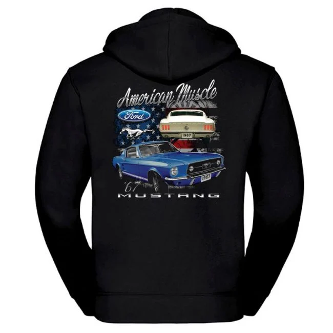 AUTHENTIC VETOKETJUHUPPARI  musta - AMERICAN MUSCLE MUSTANG (751) - Image 2