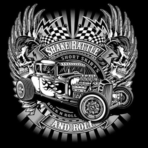 AUTHENTIC VETOKETJUHUPPARI  musta - SHAKE RATTLE AND ROLL (1088) - Image 4