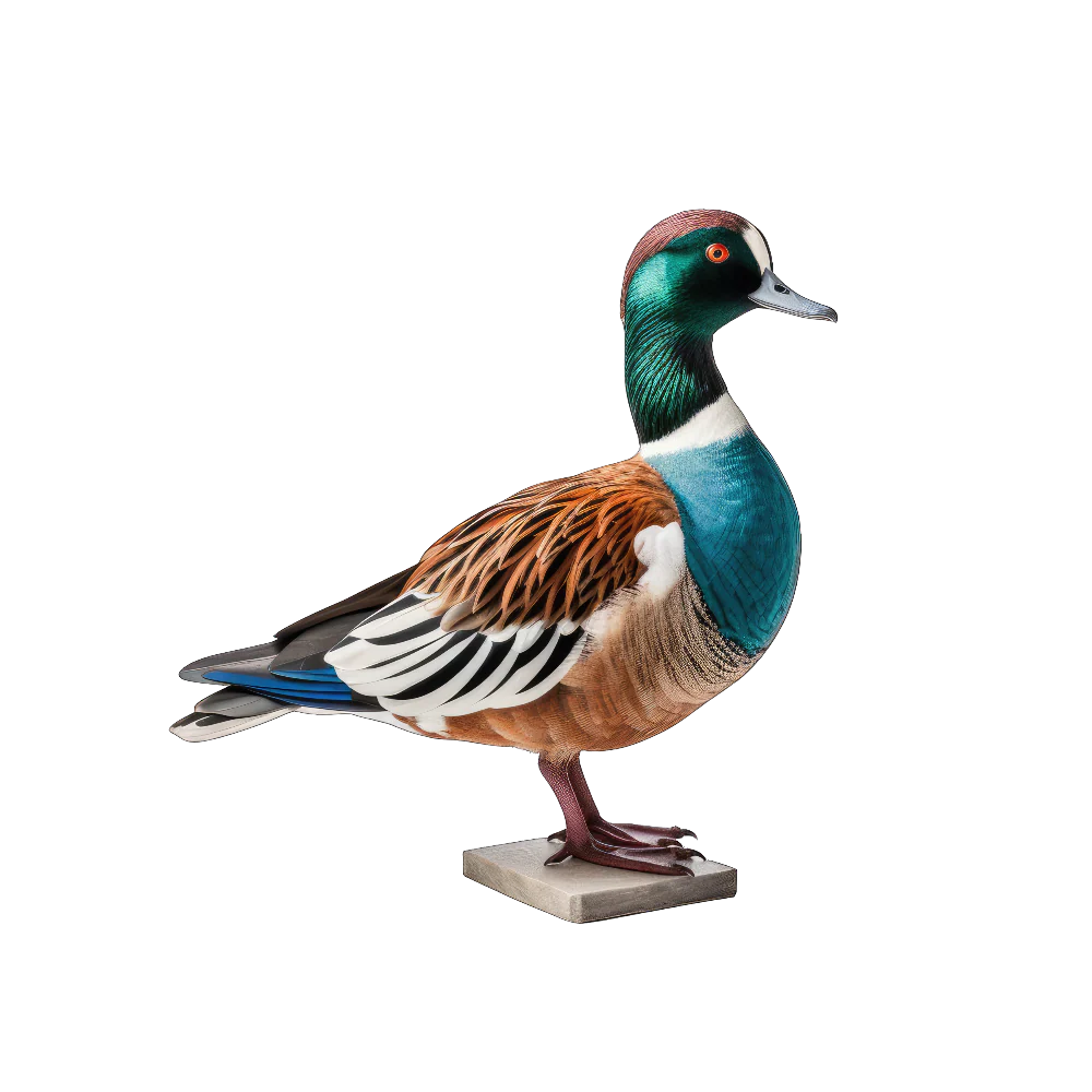 Baikal teal bird 1- paitakuva