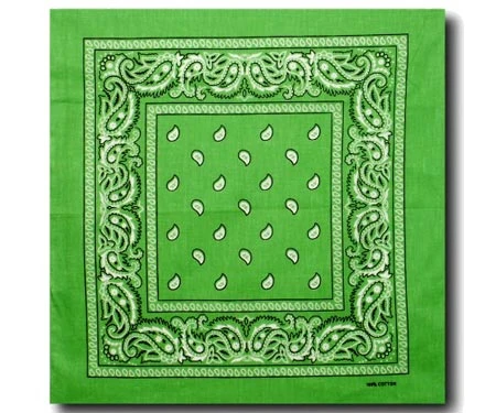 BANDANA - Kirkas vihreä - Image 3