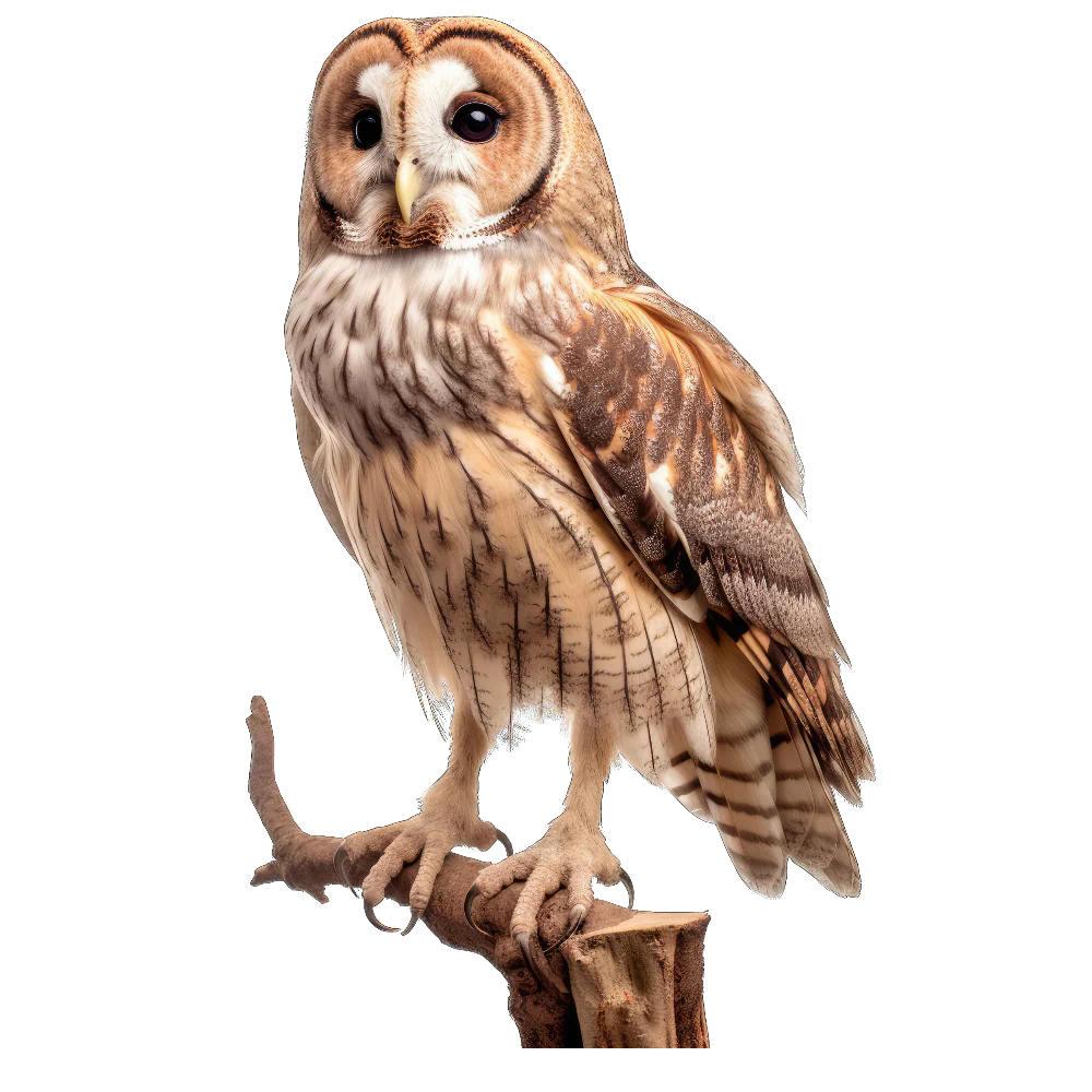 Barred owl bird 1- paitakuva