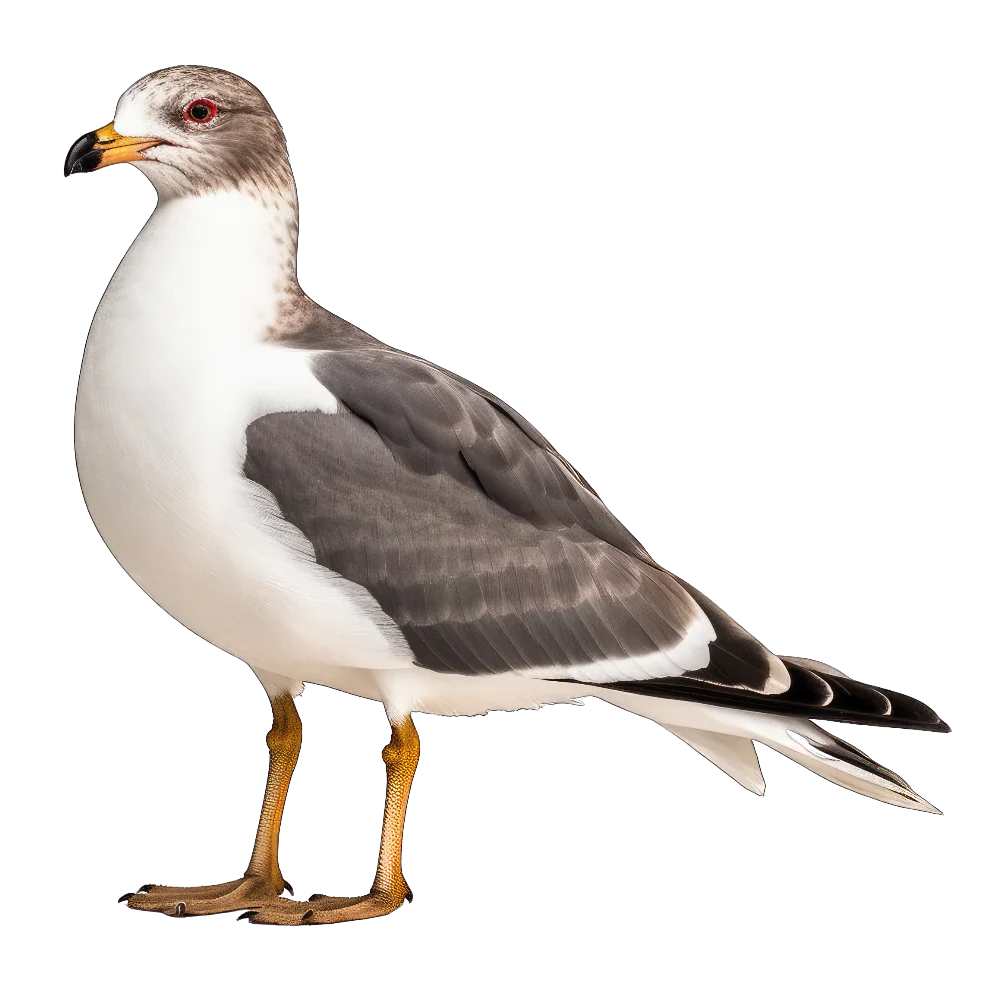 Black-tailed gull bird 1- paitakuva