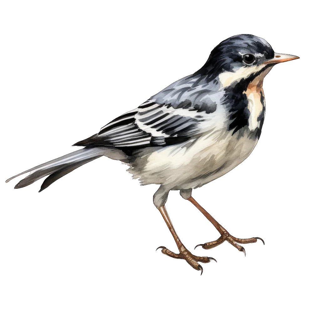 Blackpoll warbler bird 2- paitakuva