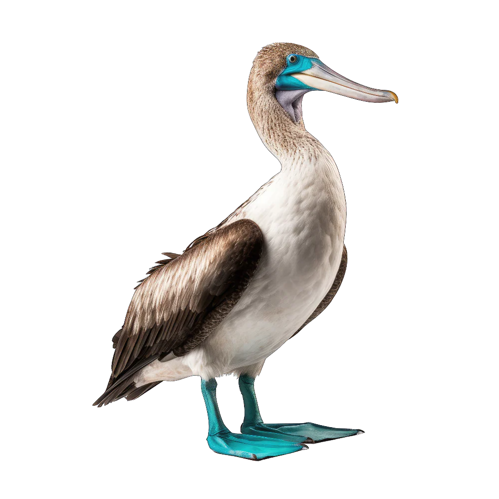 Blue-footed booby bird 1- paitakuva