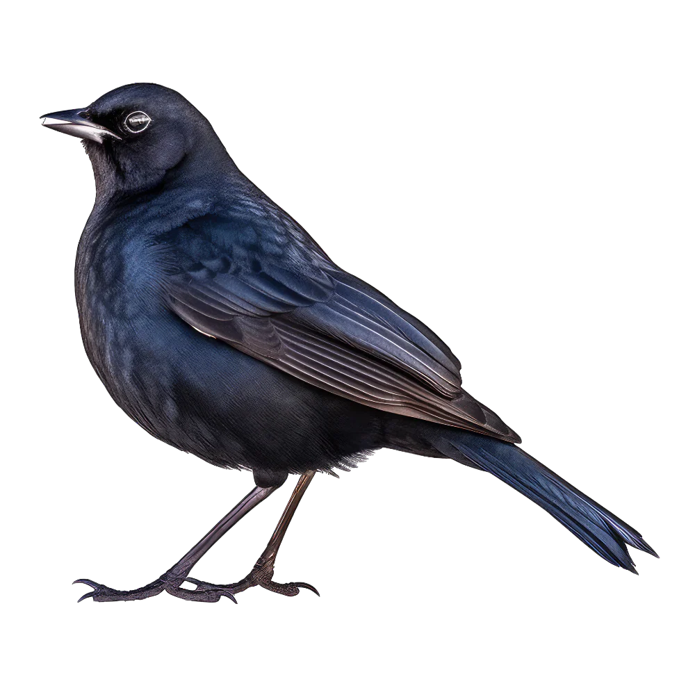 Brewers blackbird bird 1- paitakuva