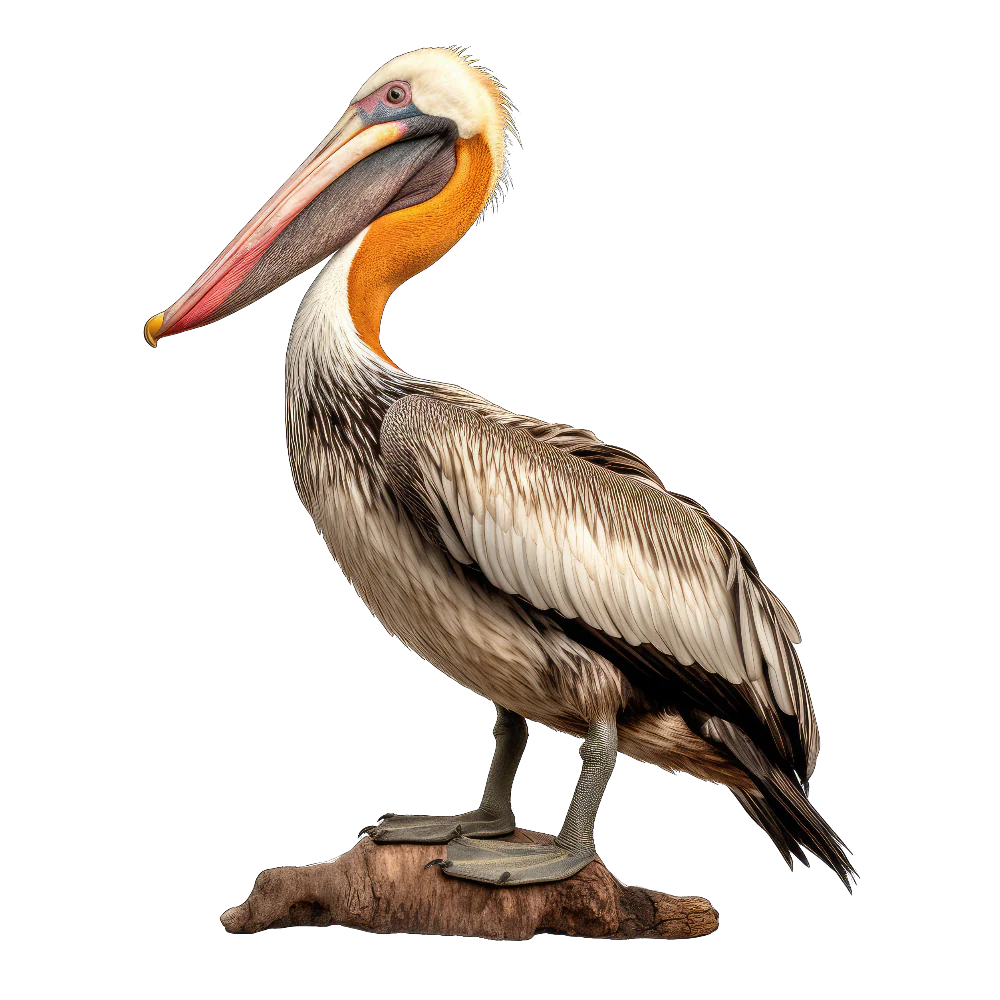 Brown pelican bird- paitakuva