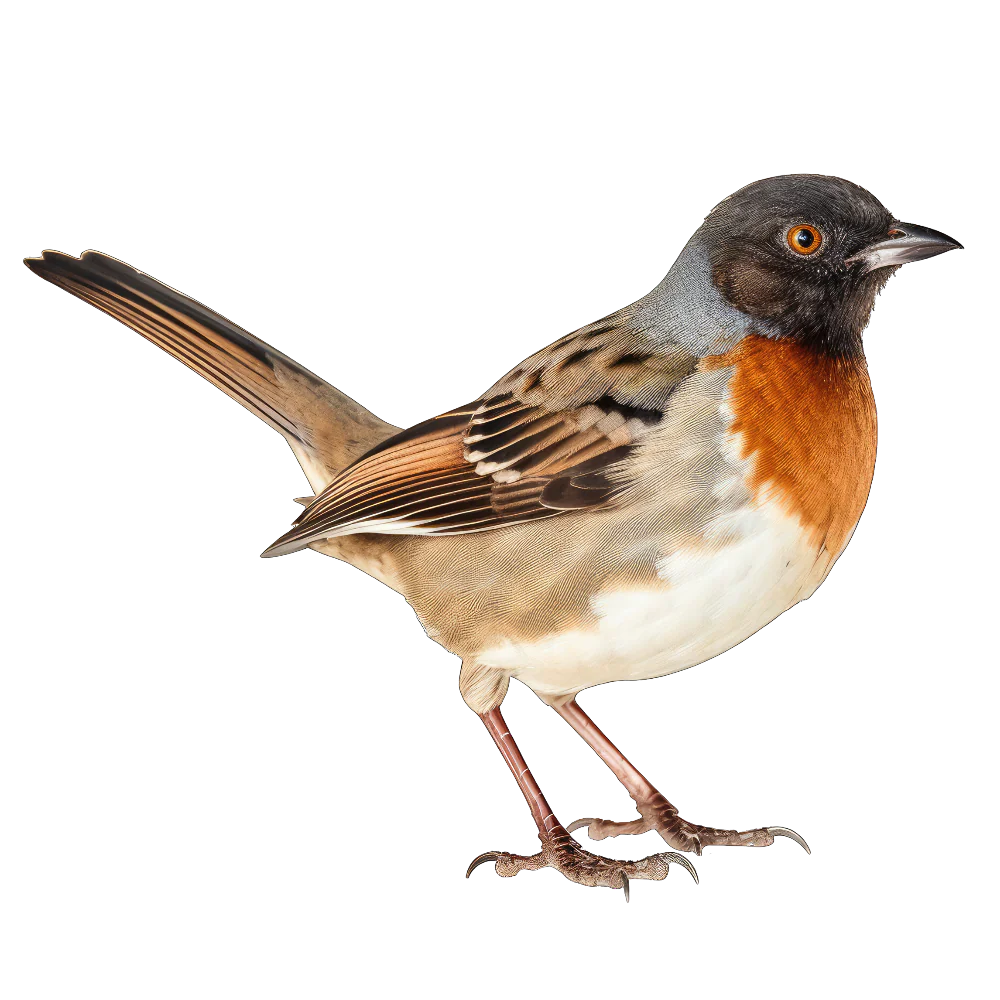 California towhee bird 1- paitakuva