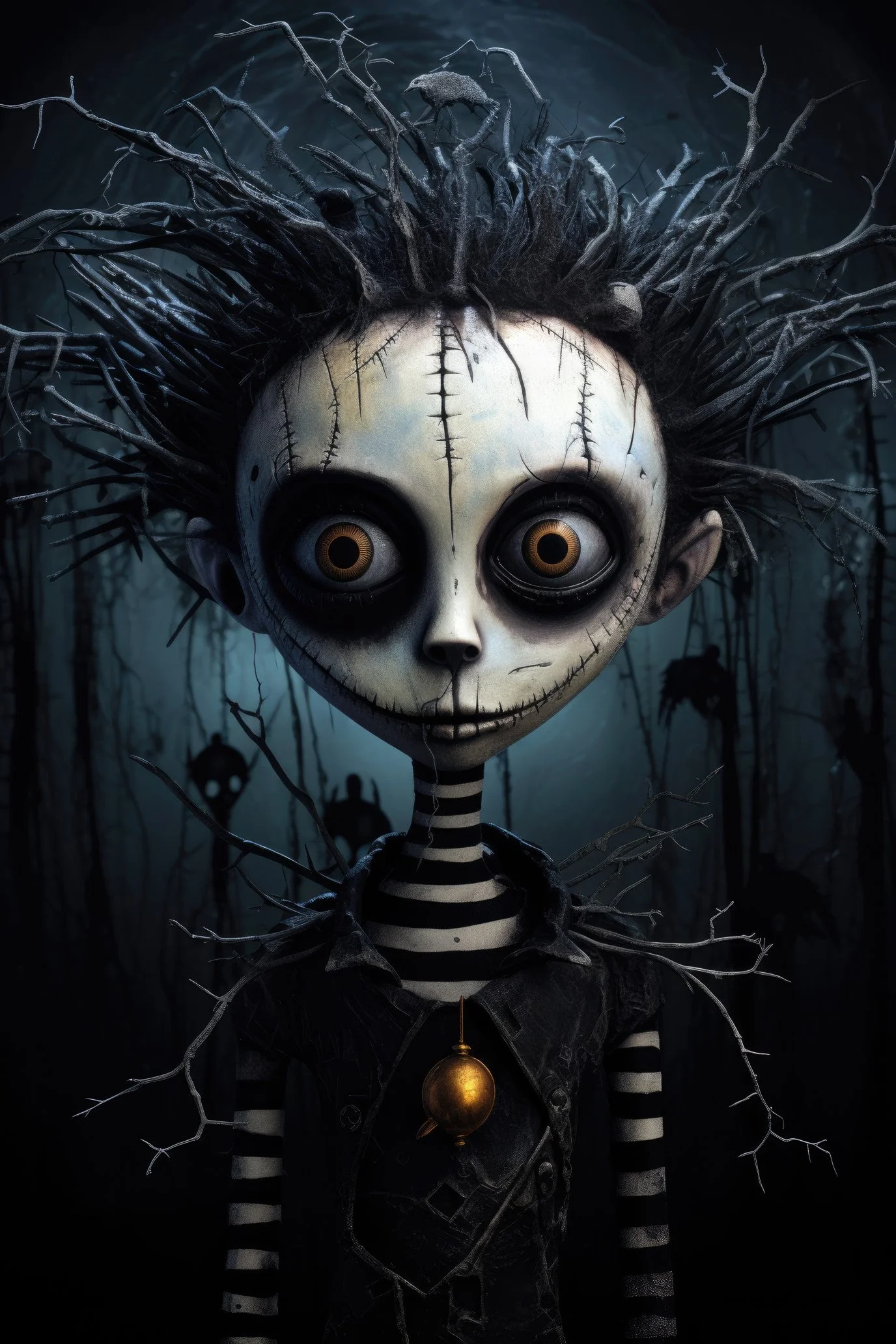 Character with hichiriki (paitakuva)