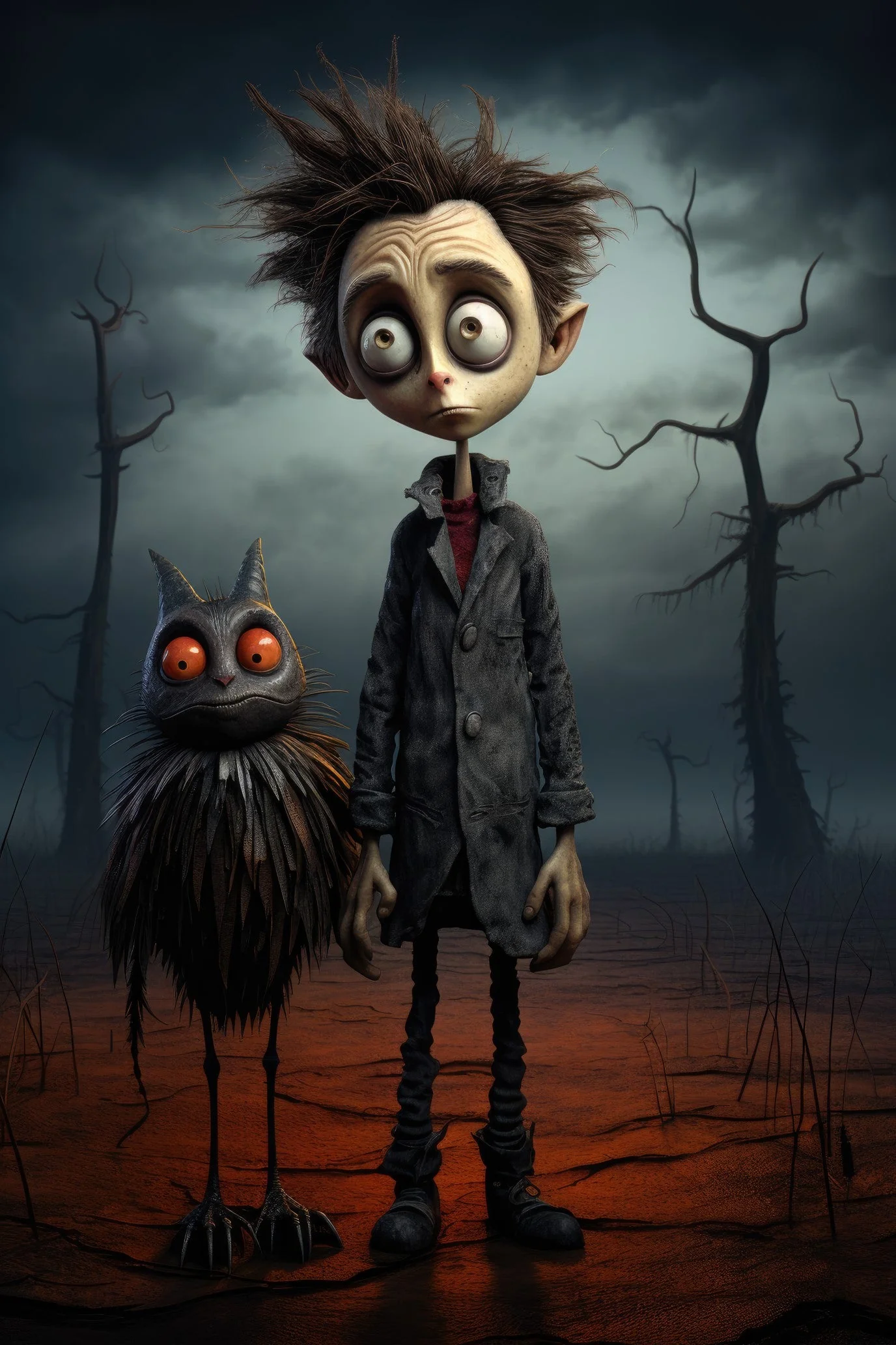 Character with ney 1 (paitakuva)