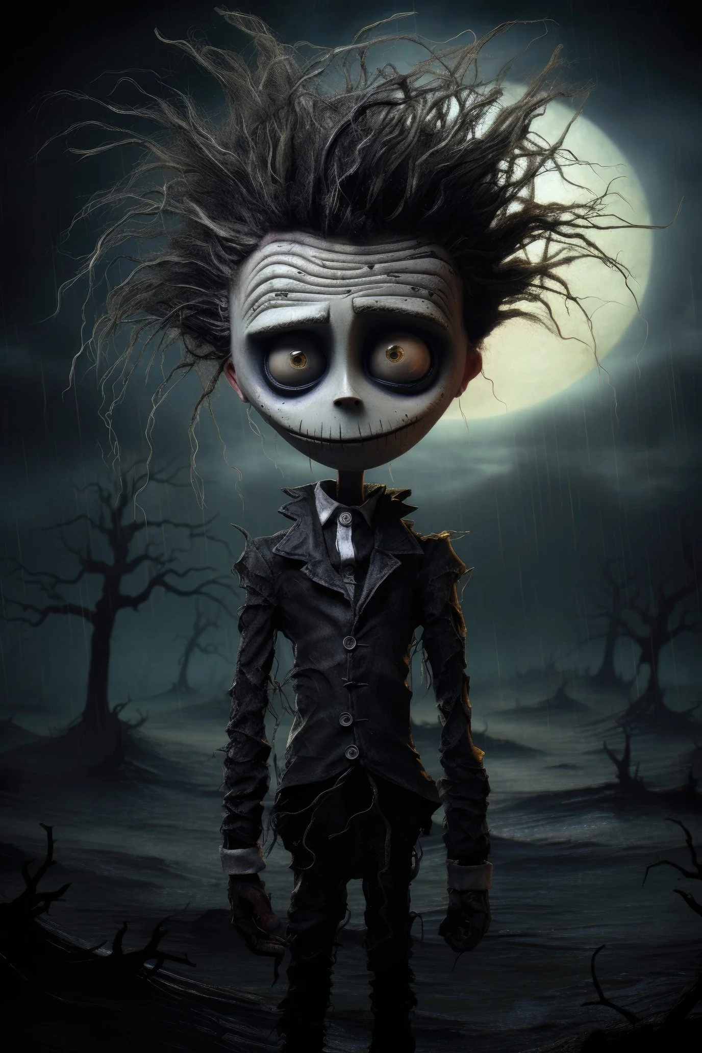Character with tar (paitakuva)
