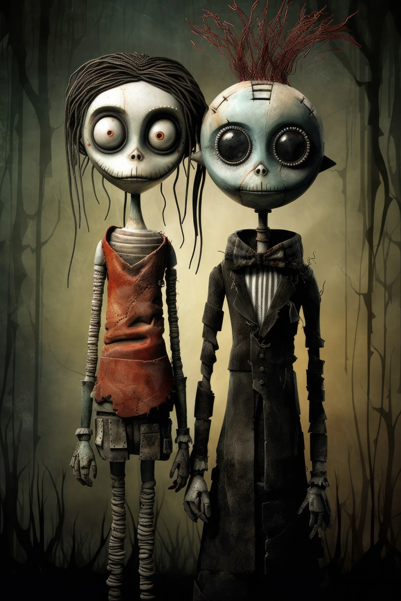 Character with tumbi 1 (paitakuva)