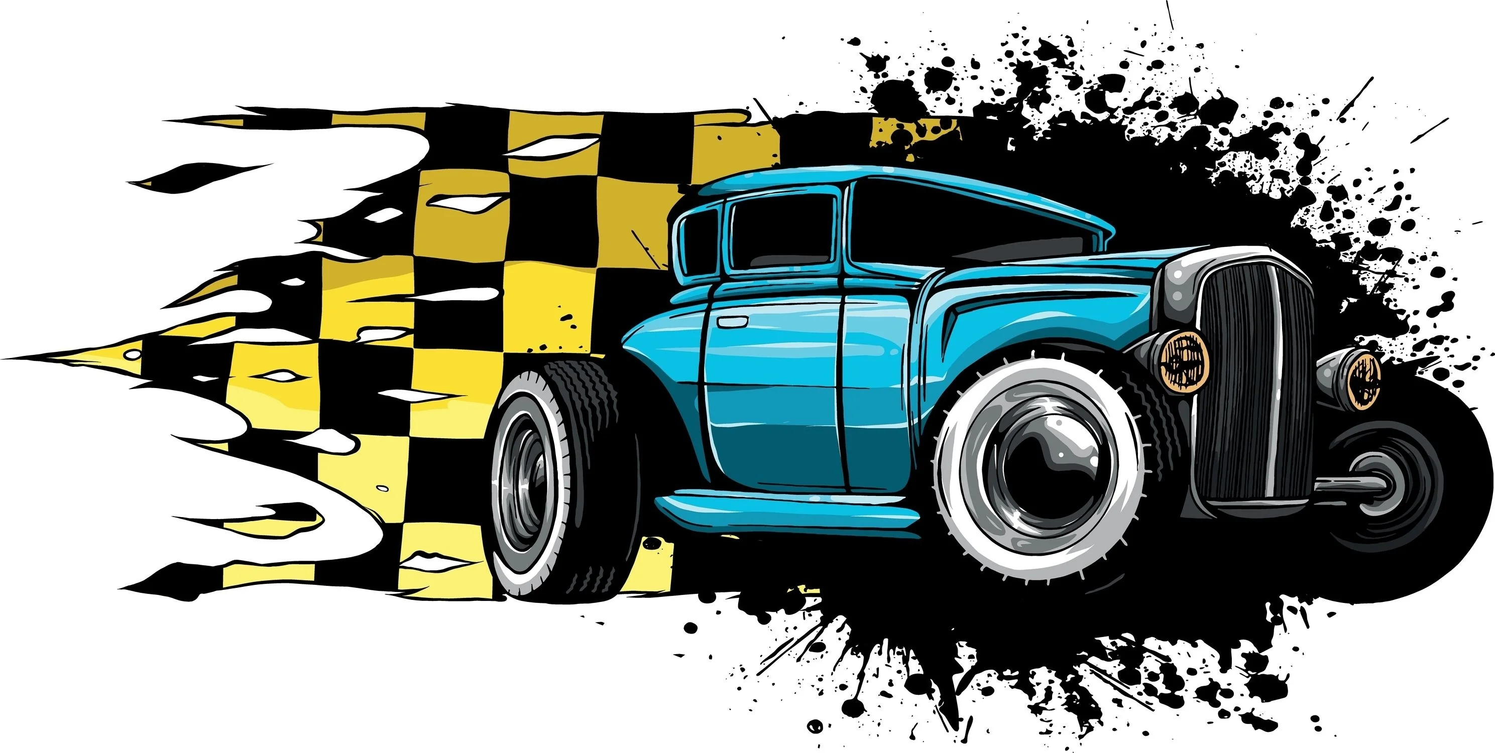 classic COLLEGE HARMAA - RALLY HOT ROD (2958) - Image 2
