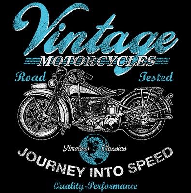 classic COLLEGE MUSTA - VINTAGE MOTORCYCLES (1057) - Image 3
