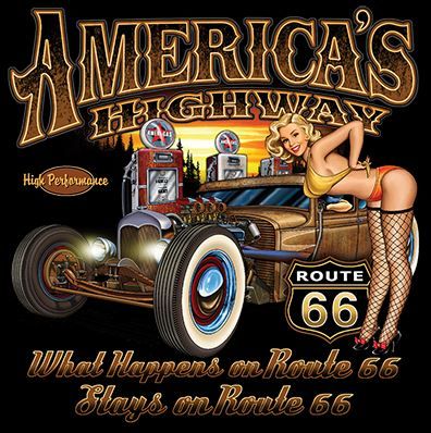 CLASSIC HUPPARI MUSTA - AMERICAS HIGHWAY HOT ROD (382) - Image 2