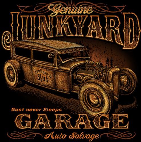 CLASSIC HUPPARI MUSTA - JUNKYARD GARAGE (459) - Image 2