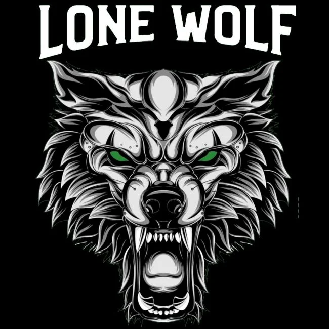 CLASSIC HUPPARI musta - LONE WOLF (00 321) - Image 2