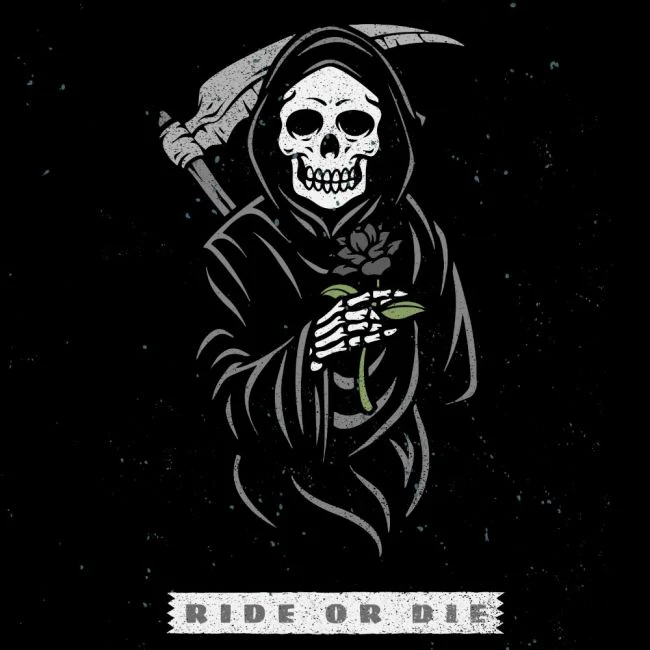 CLASSIC HUPPARI musta - RIDE OR DIE  (548) - Image 2