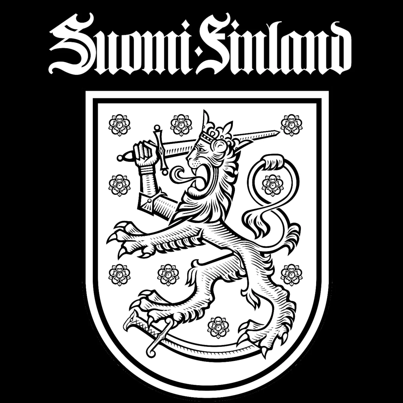 CLASSIC HUPPARI MUSTA - SUOMI FINLAND (2665) - Image 2