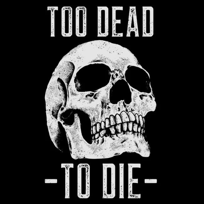 CLASSIC HUPPARI musta - TOO DEAD (00 812) - Image 2