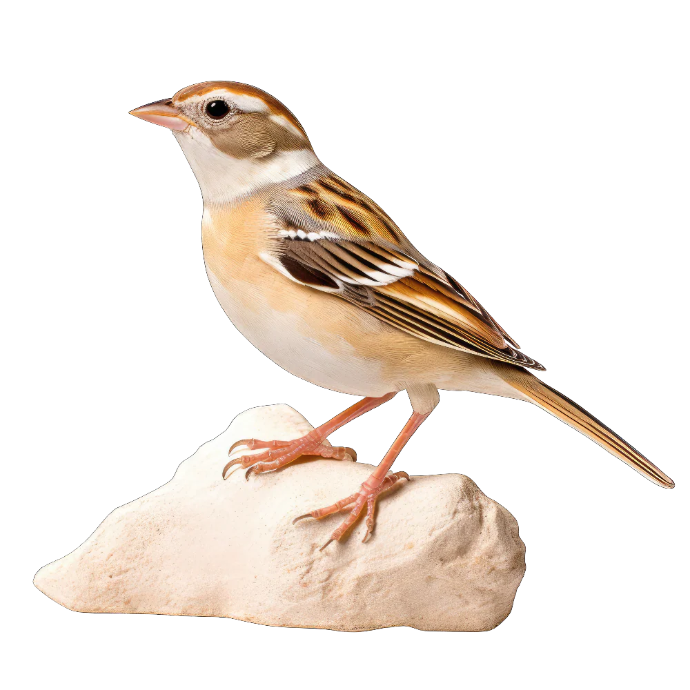 Clay-colored sparrow bird 1- paitakuva