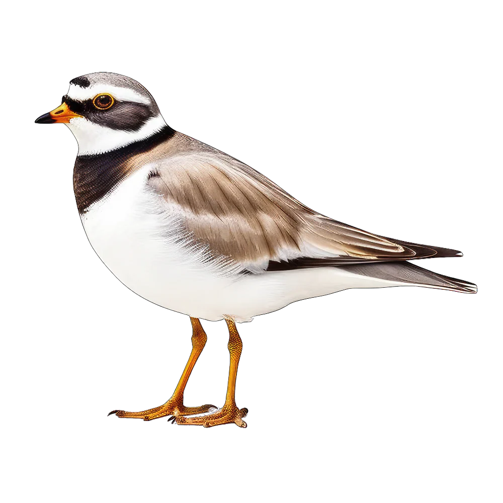 Common ringed plover bird 1- paitakuva