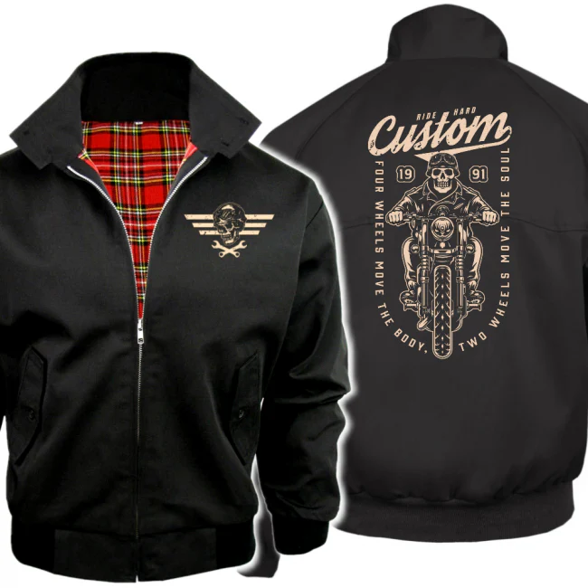 CUSTOM Harrington takki - FOUR WHEELS MOVE (00 2517)