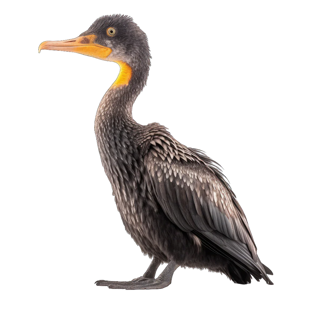 Double-crested cormorant bird 1- paitakuva