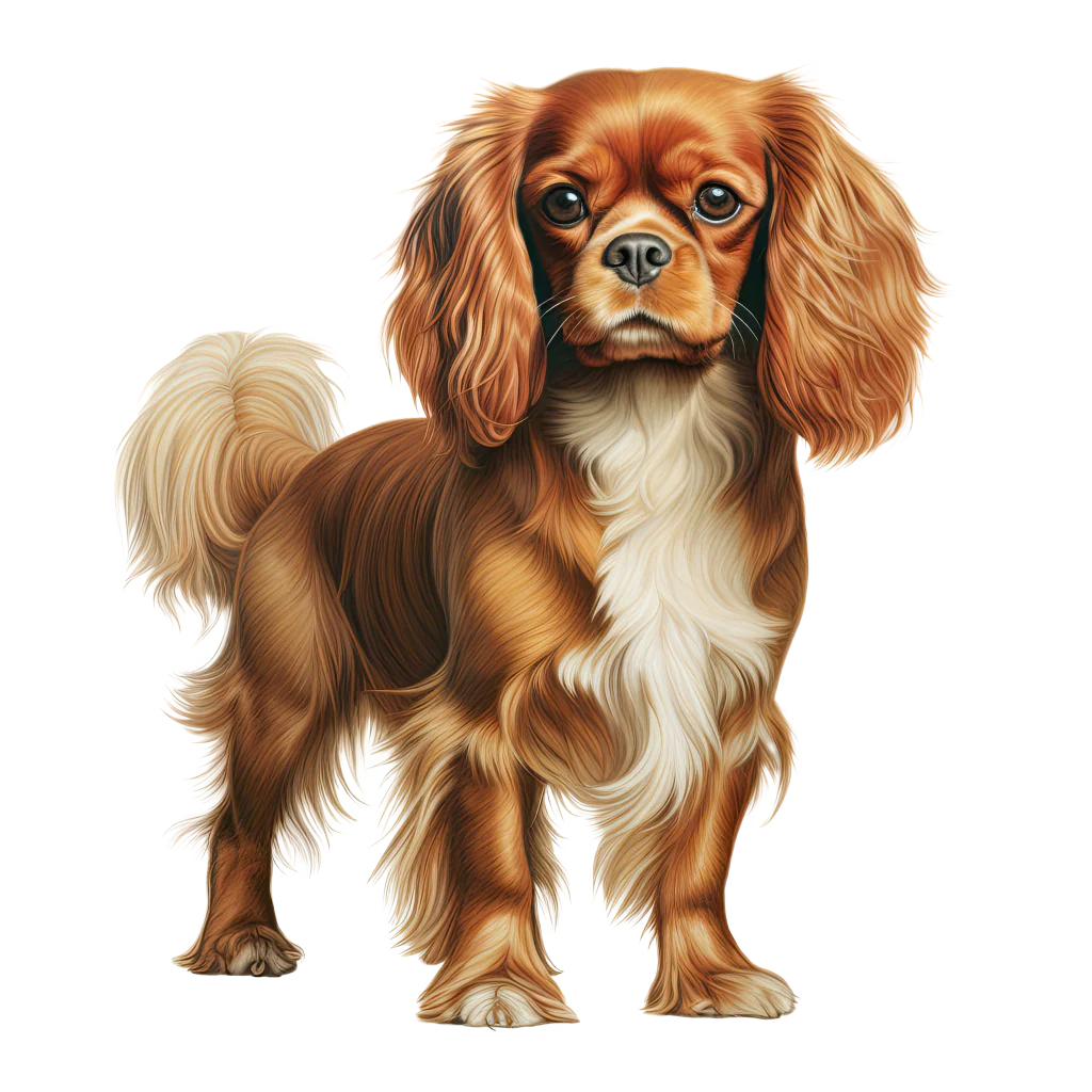 English Toy Spaniel / Kingcharlesinspanieli DogBreeds 001