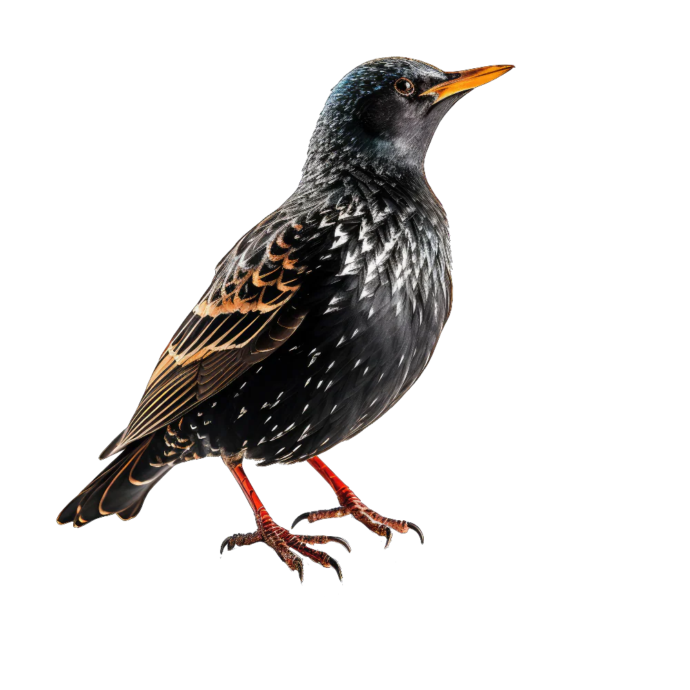 European starling bird 1- paitakuva