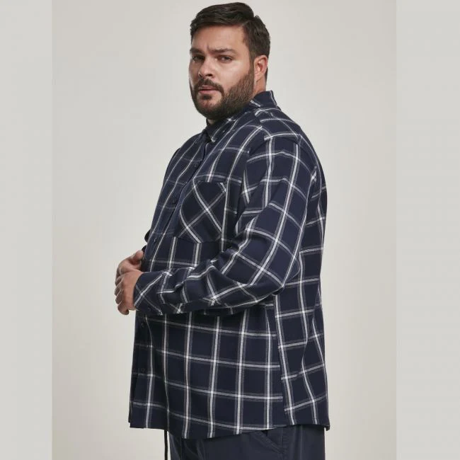 KAULUSPAITA  - Basic Check Shirt - URBAN CLASSICS - Image 7