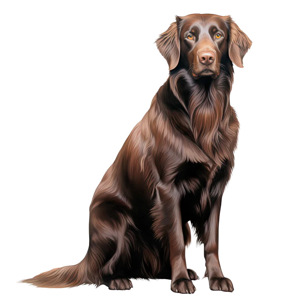 Flat-Coated Retriever / Sileäkarvainen noutaja DogBreeds 003