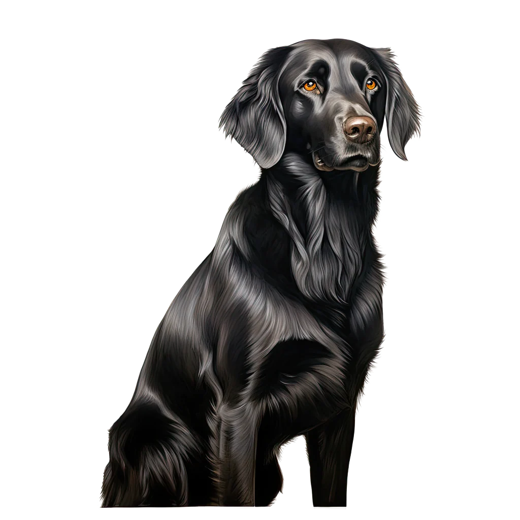Flat-Coated Retriever / Sileäkarvainen noutaja DogBreeds 005