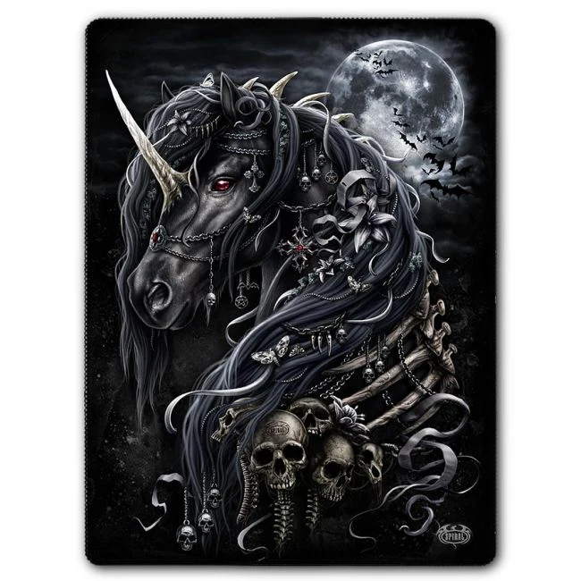 FLEECE HUOPA - DARK UNICORN - SPIRAL