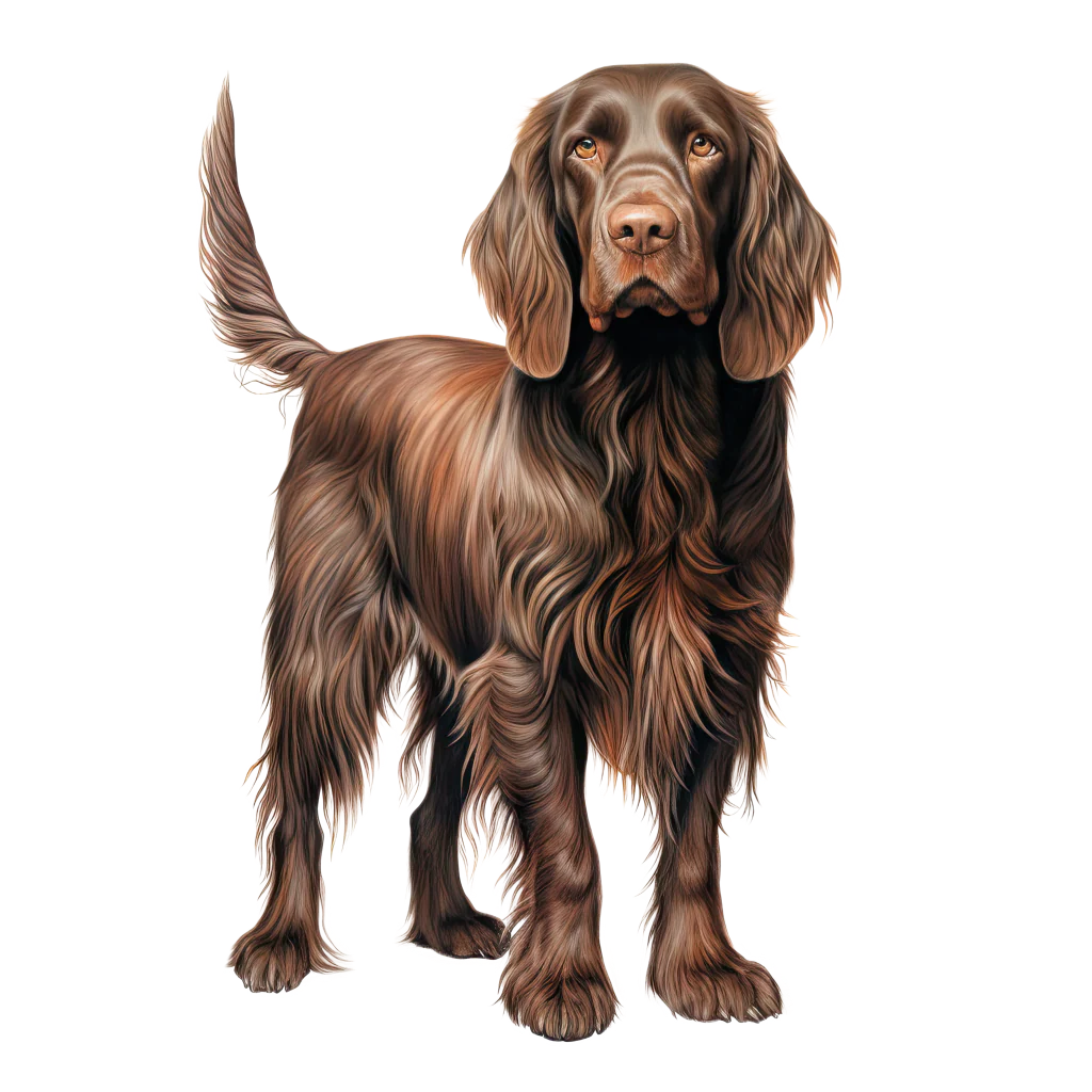 German Longhaired Pointer / Pitkäkarvainen saksanseisoja DogBreeds 005