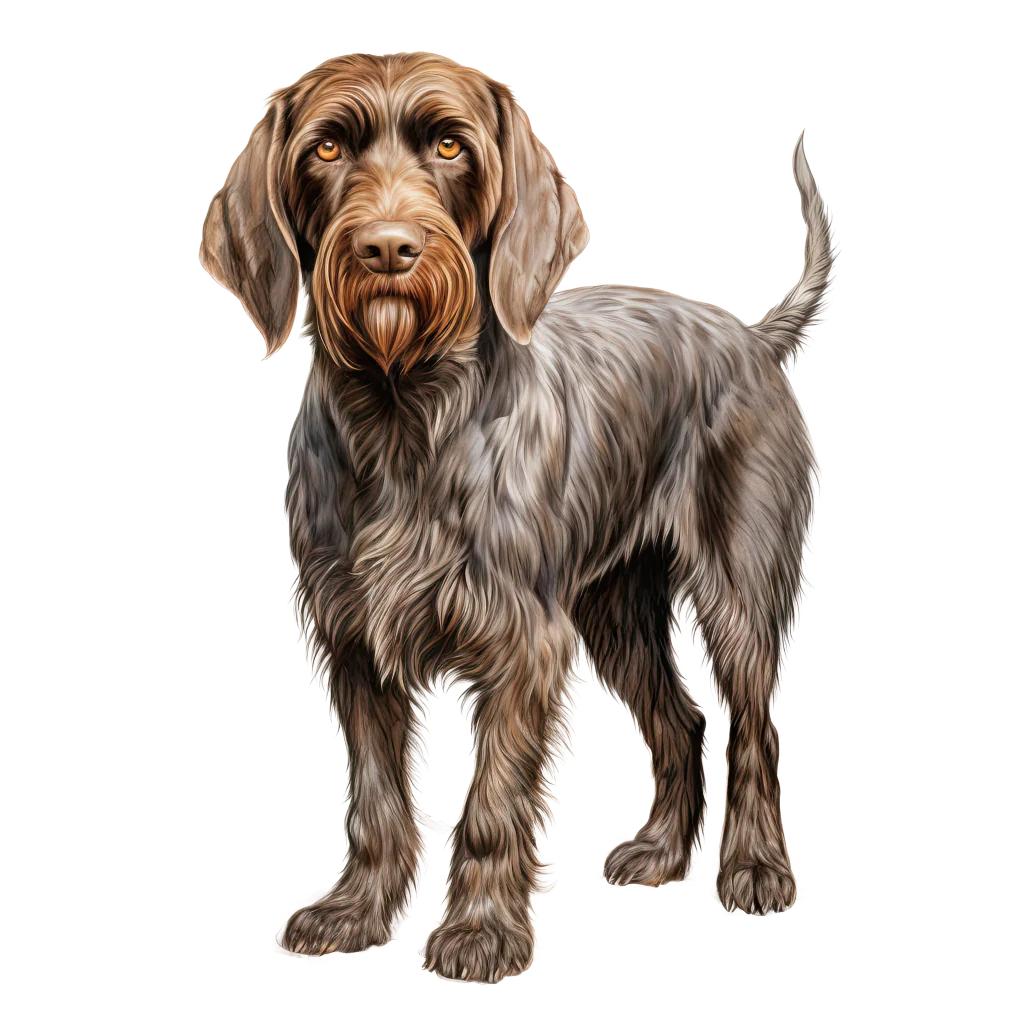 German Wirehaired Pointer / Karkeakarvainen saksanseisoja DogBreeds 002