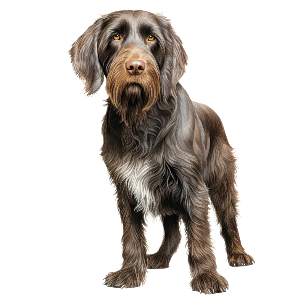 German Wirehaired Pointer / Karkeakarvainen saksanseisoja DogBreeds 003