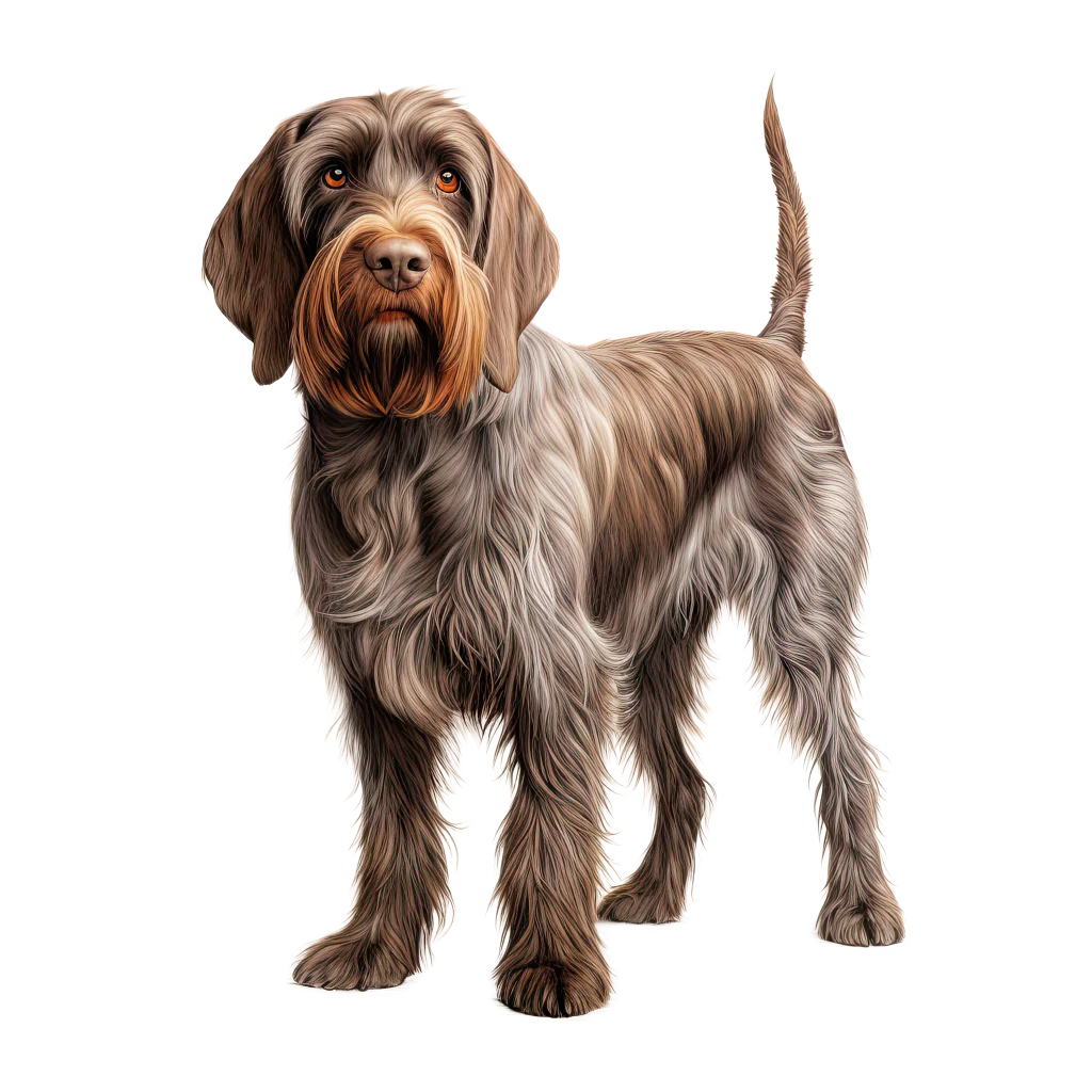 German Wirehaired Pointer / Karkeakarvainen saksanseisoja DogBreeds 005