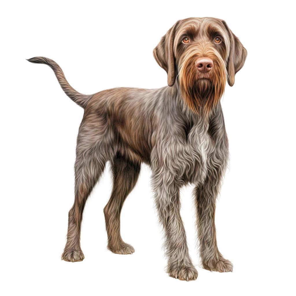German Wirehaired Pointer / Karkeakarvainen saksanseisoja DogBreeds 006