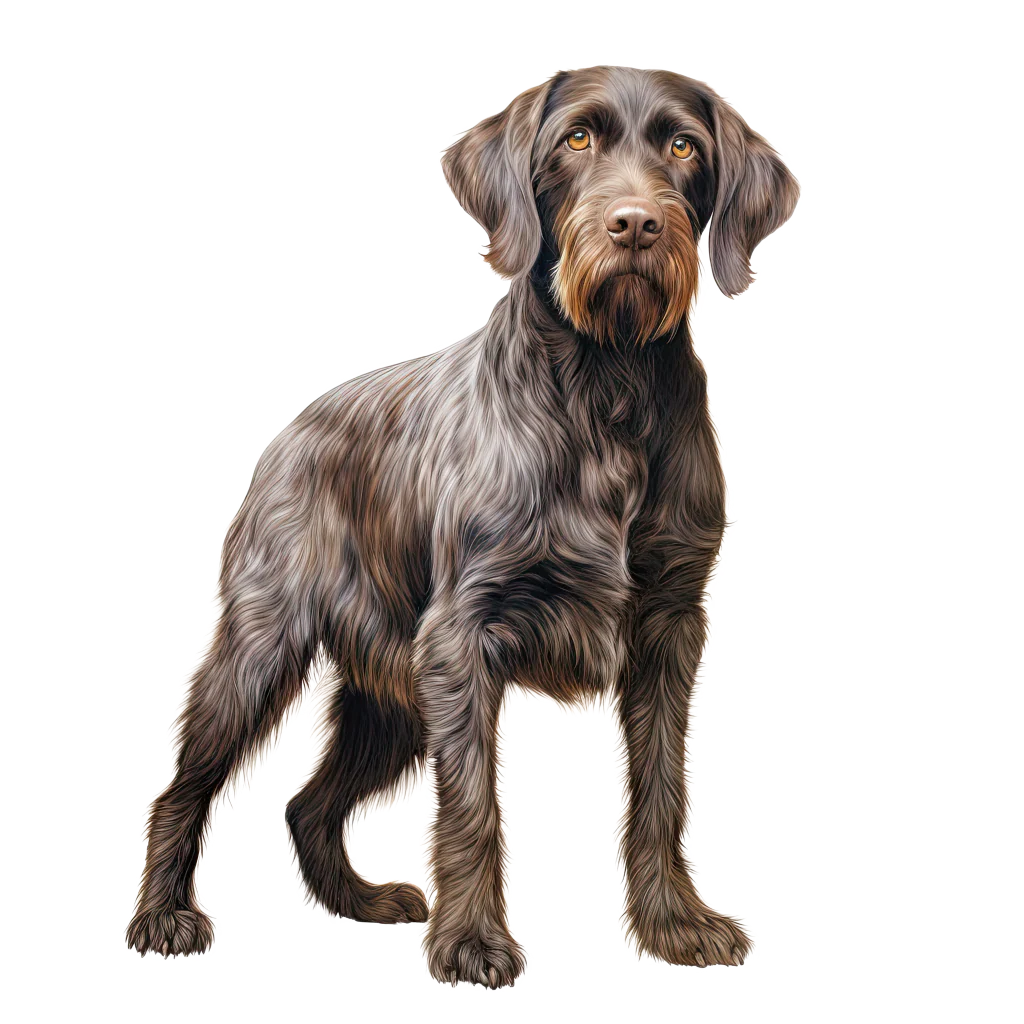 German Wirehaired Pointer / Karkeakarvainen saksanseisoja DogBreeds 007