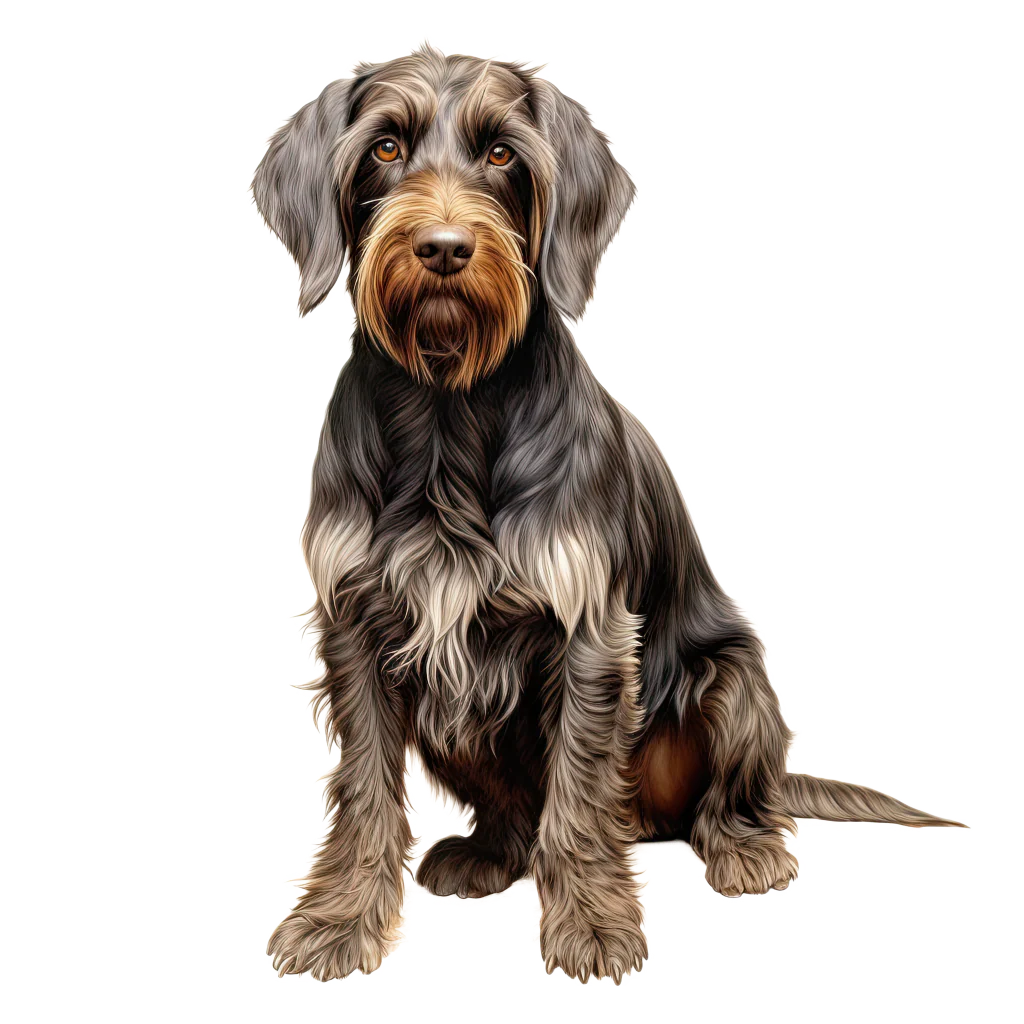 German Wirehaired Pointer / Karkeakarvainen saksanseisoja DogBreeds 010