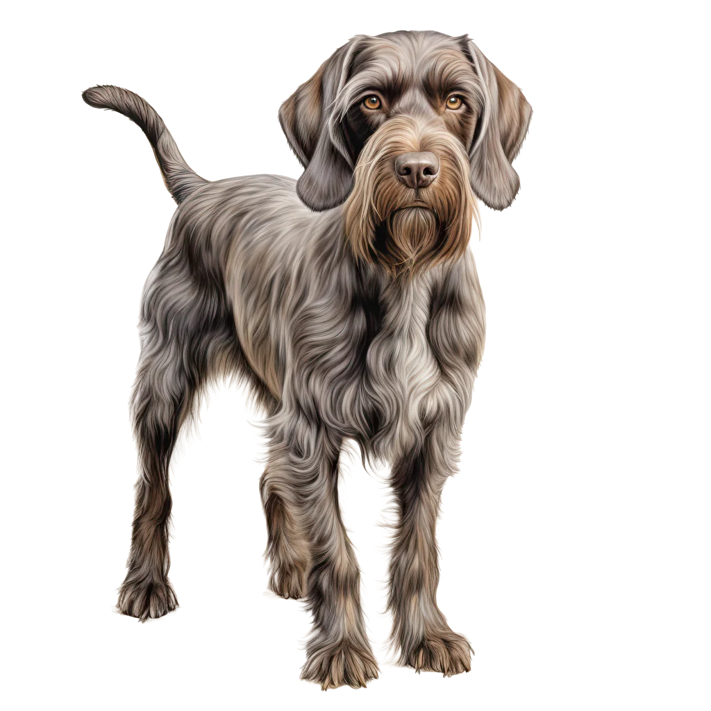 German Wirehaired Pointer / Karkeakarvainen saksanseisoja DogBreeds 012