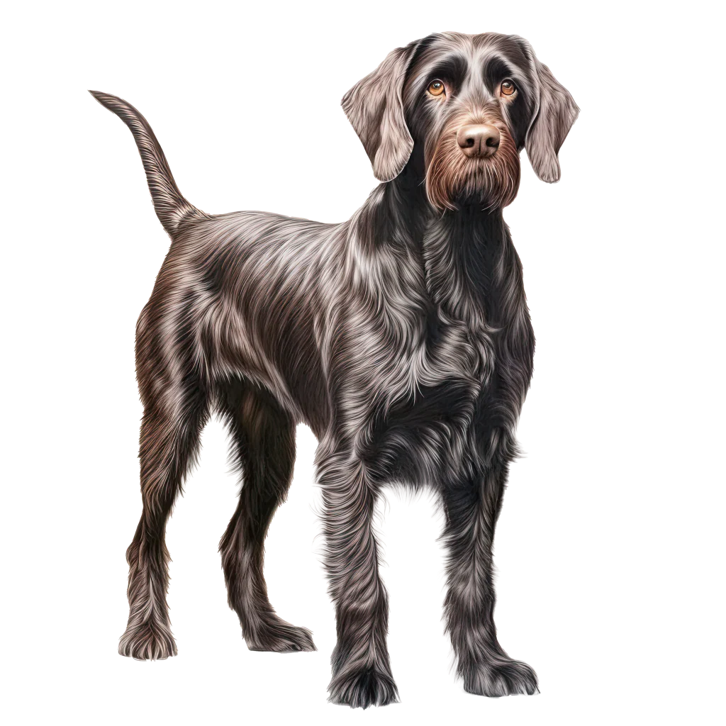 German Wirehaired Pointer / Karkeakarvainen saksanseisoja DogBreeds 023